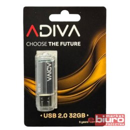 PENDRIVE ADIVA PAMIĘĆ USB 2.0 32GB 0261